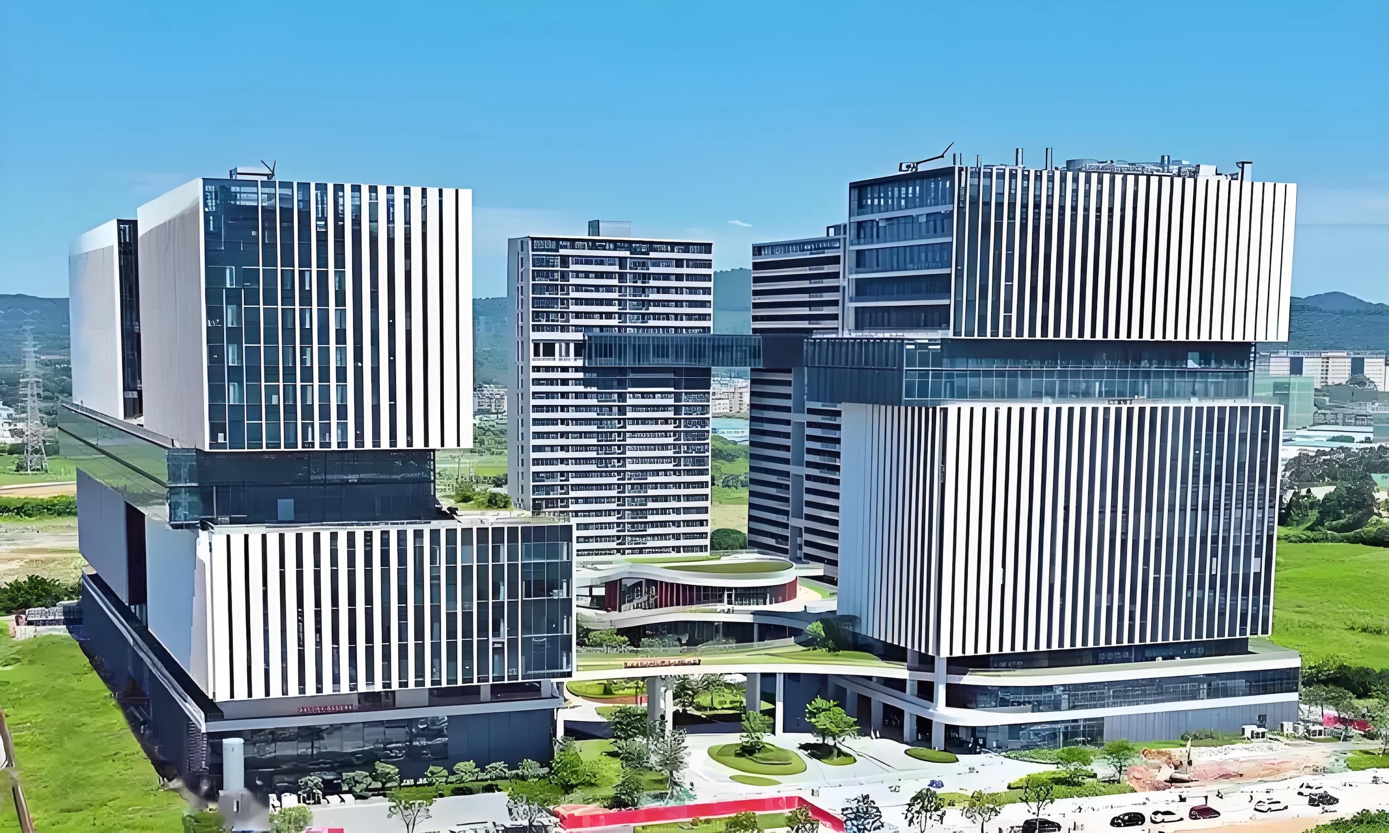 产业集聚示意图